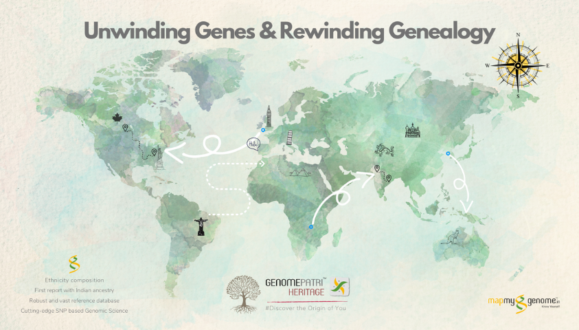 Unwinding Genes and Rewinding Geneology with Genomepatri Heritage