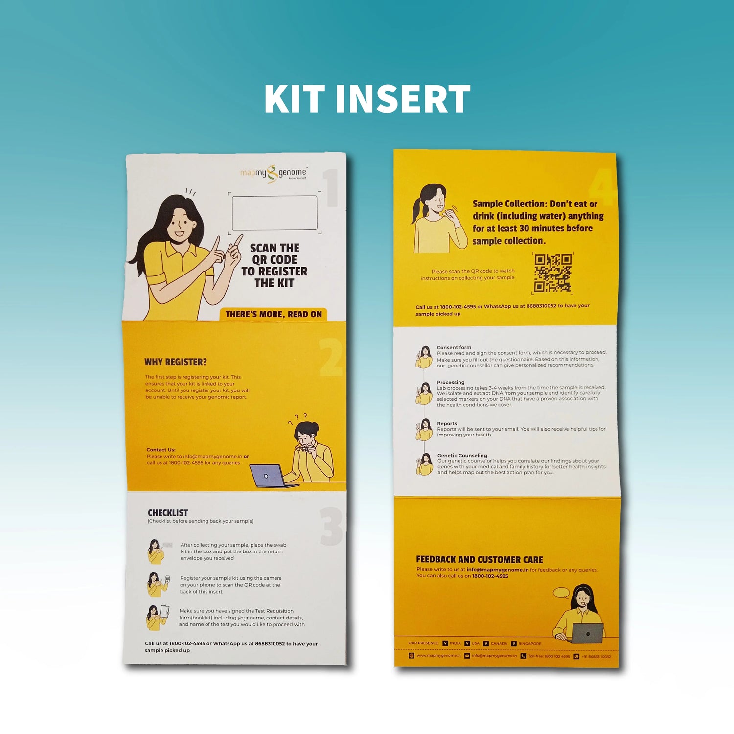 Genomepatri Juniors - At-home test for Kids Nutrition and Lifestyle Mapmygenome
