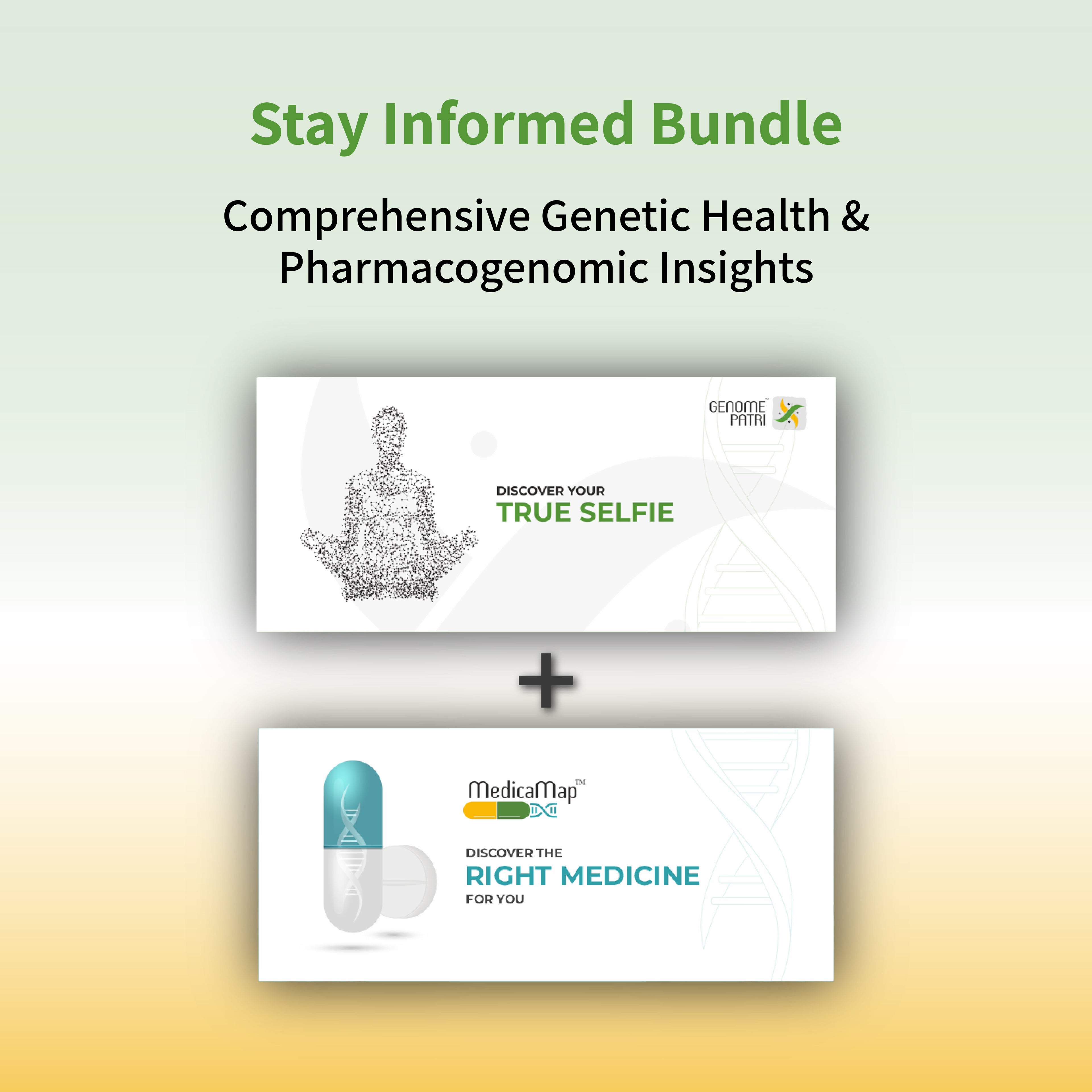 సమాచారంతో ఉండండి - జీనోమ్పత్రి మరియు మెడికామ్యాప్ బండిల్