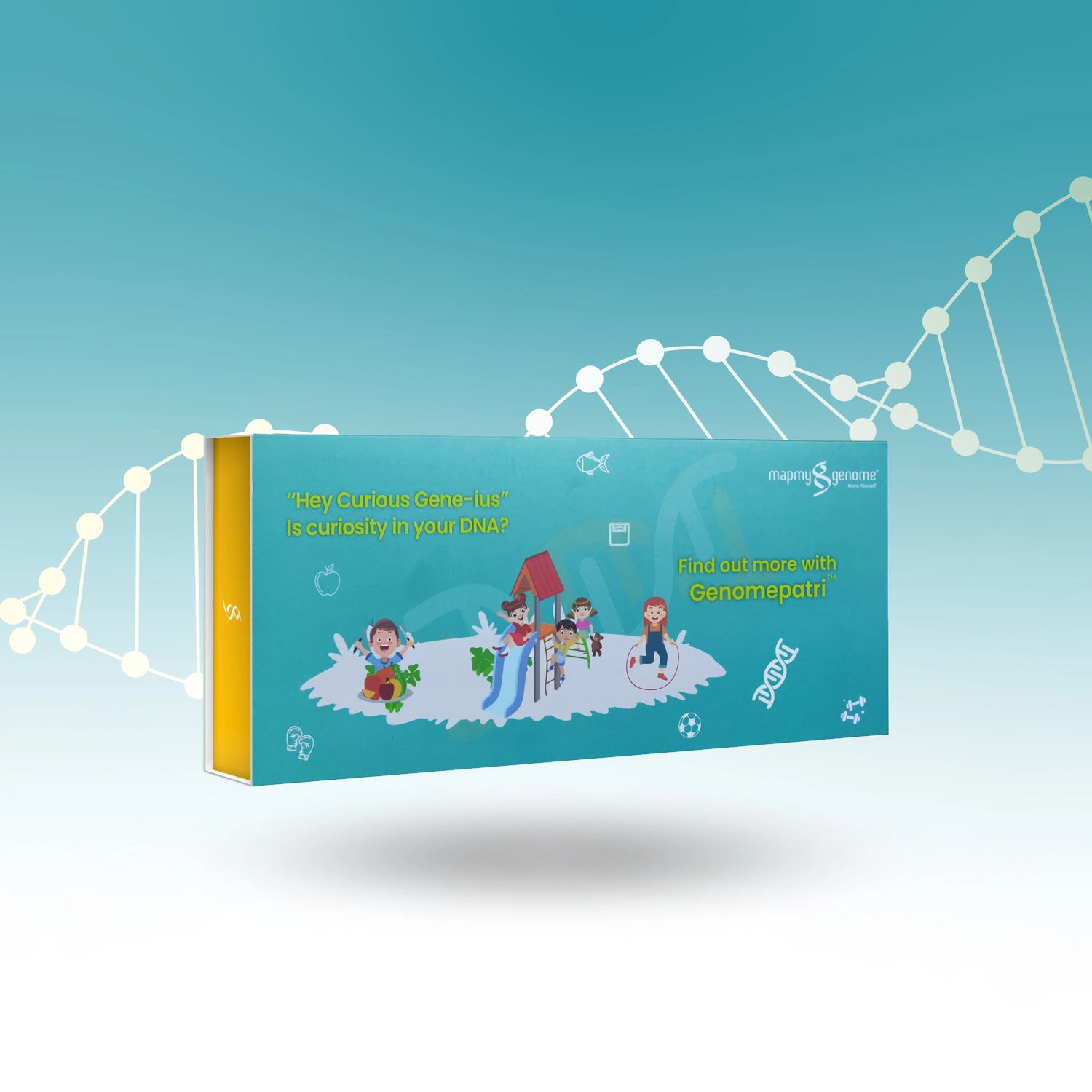 Genomepatri Juniors - At-home test for Kids Nutrition and Lifestyle Mapmygenome
