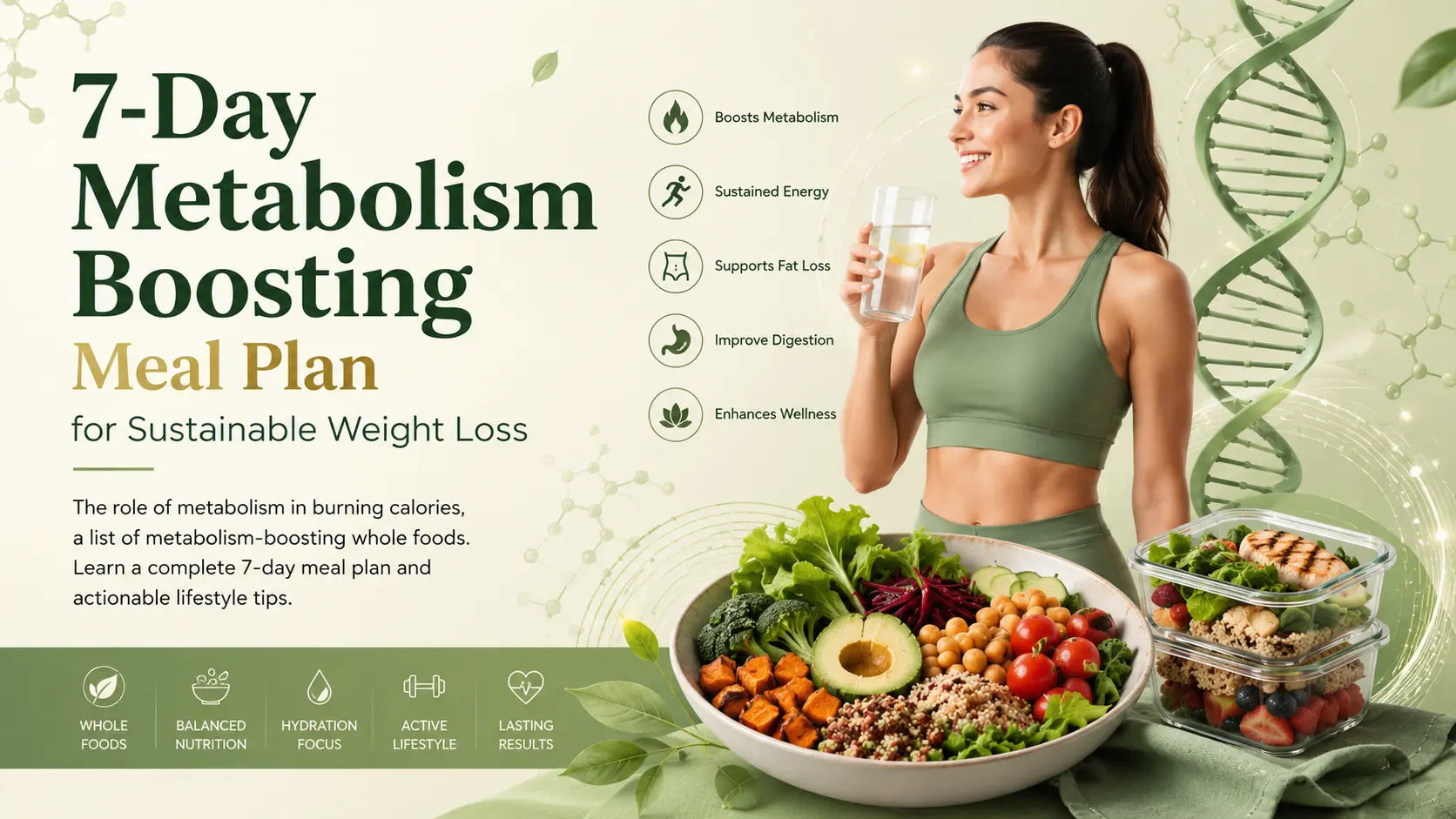 7-Day Metabolism Boosting Meal Plan for Sustainable Weight Loss Mapmygenome