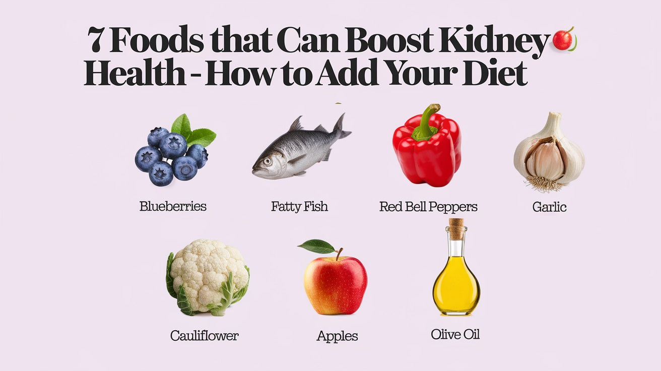 7 Foods That Can Boost Kidney Health - How to add them to your diet