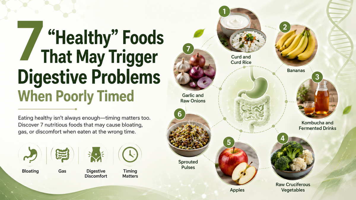 7 Healthy Foods That May Trigger Digestive Problems