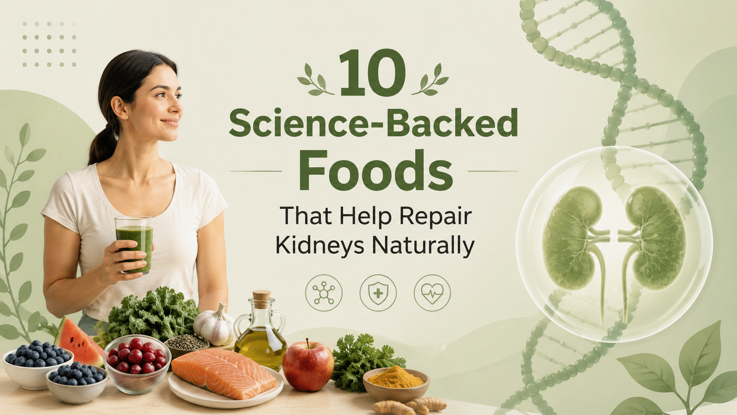 10 Science-Backed Foods That Help Repair Kidneys Naturally