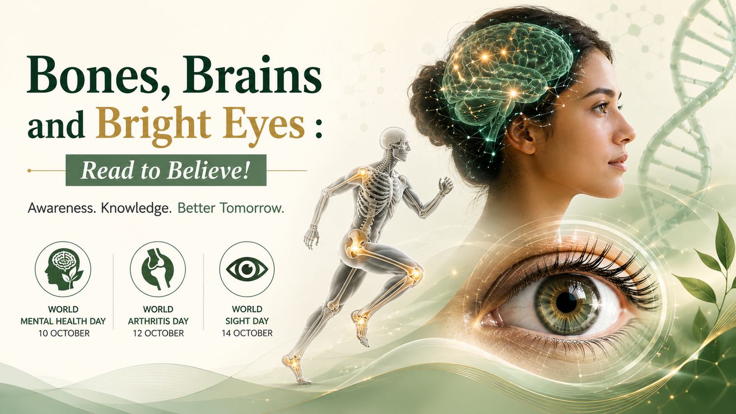 Bones, brains and bright eyes awareness