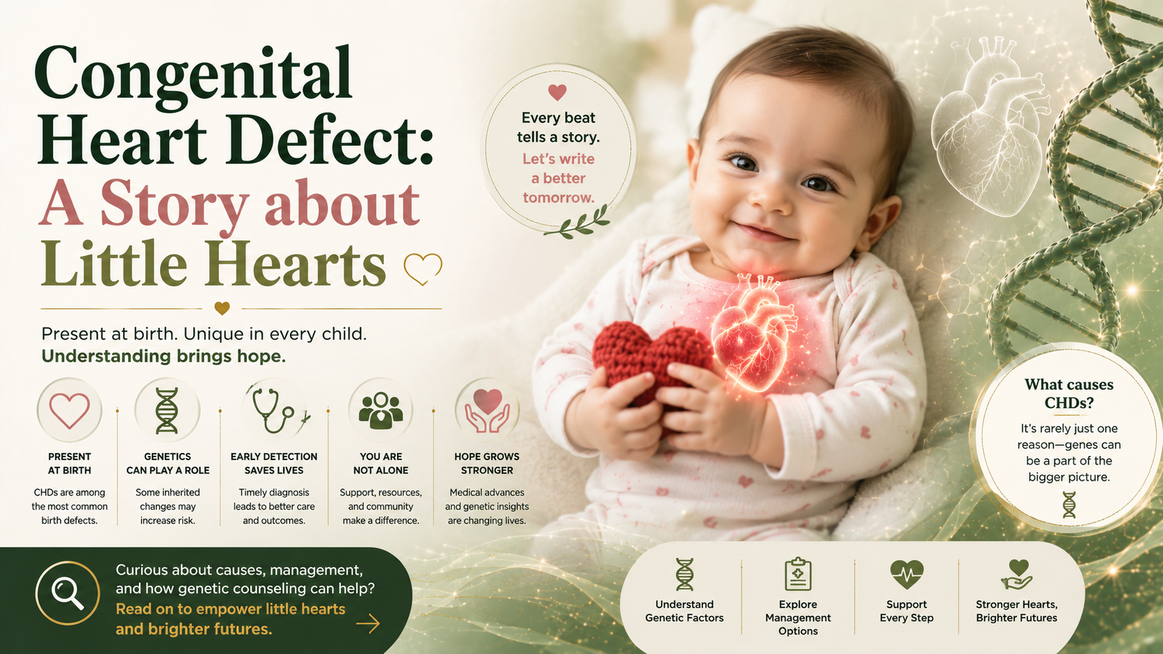 Congenital heart defects: little hearts matter