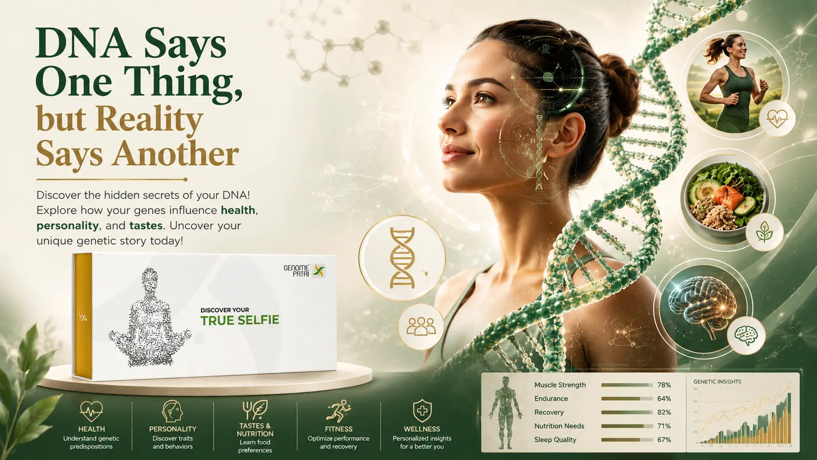 DNA Says One Thing, but Reality Says Another Mapmygenome