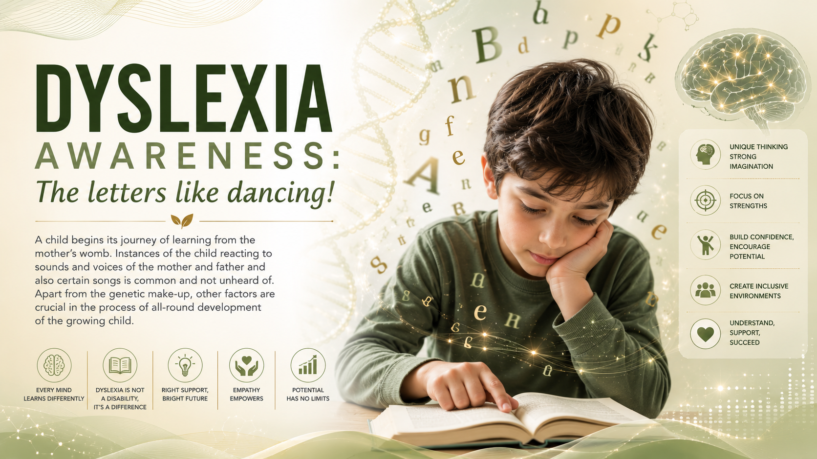 Dyslexia awareness: understanding every mind