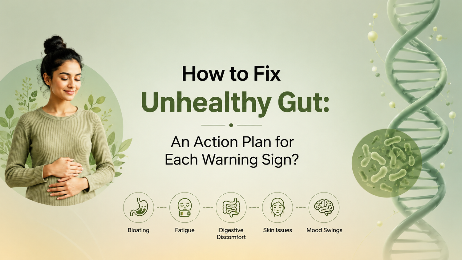 How to Fix Unhealthy Gut: An Action Plan for Each Warning Sign?