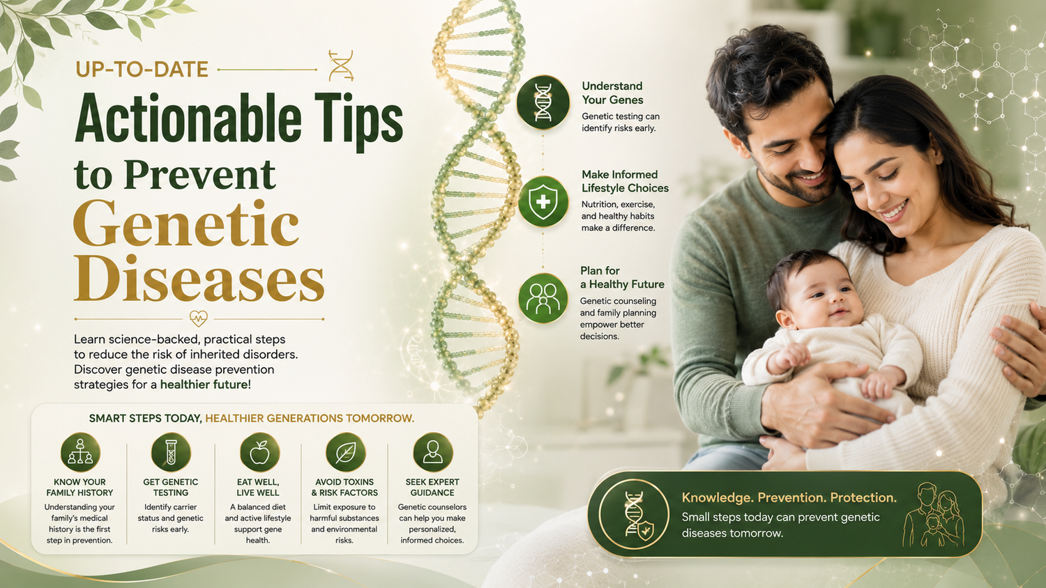 Genetic prevention tips for a healthier future