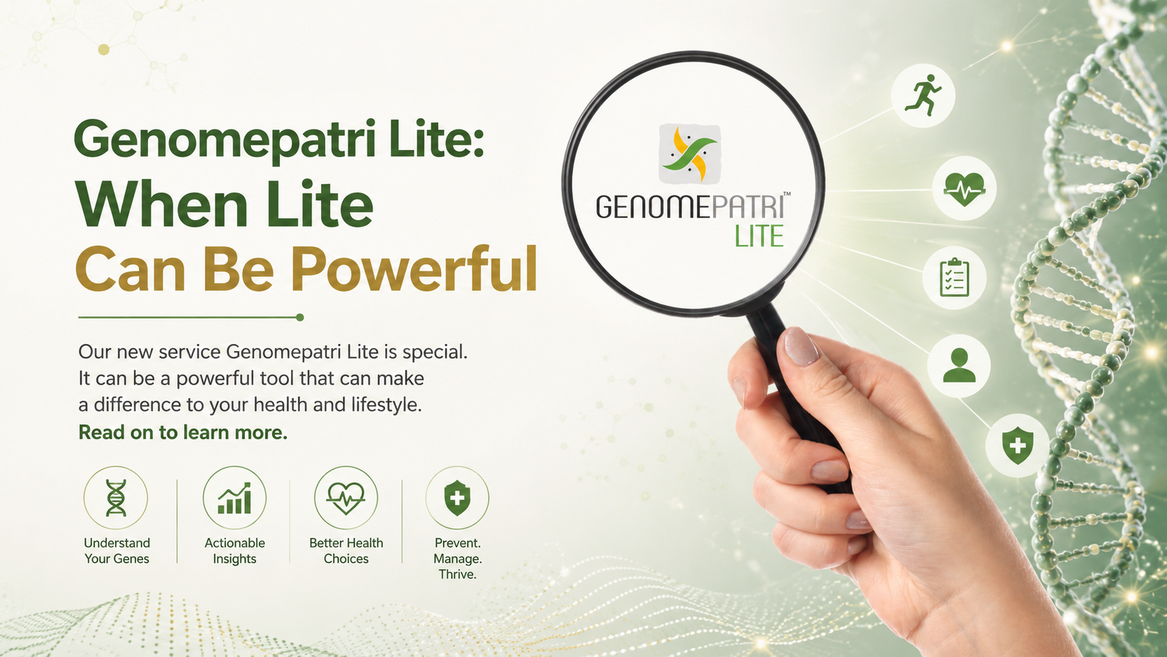 Genomepatri Lite: Empowering Health Insights