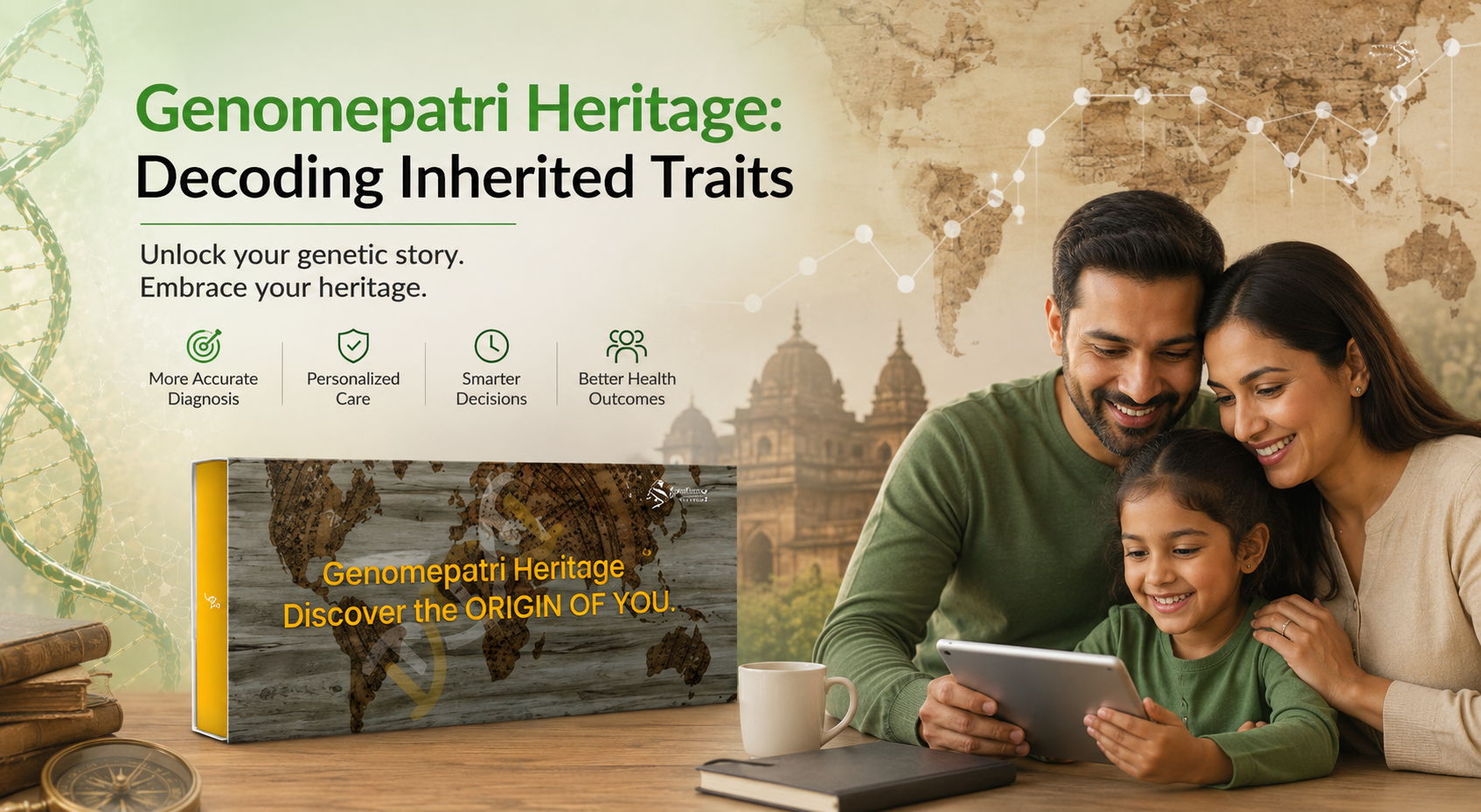 Genomepatri Heritage: Decoding Inherited Traits