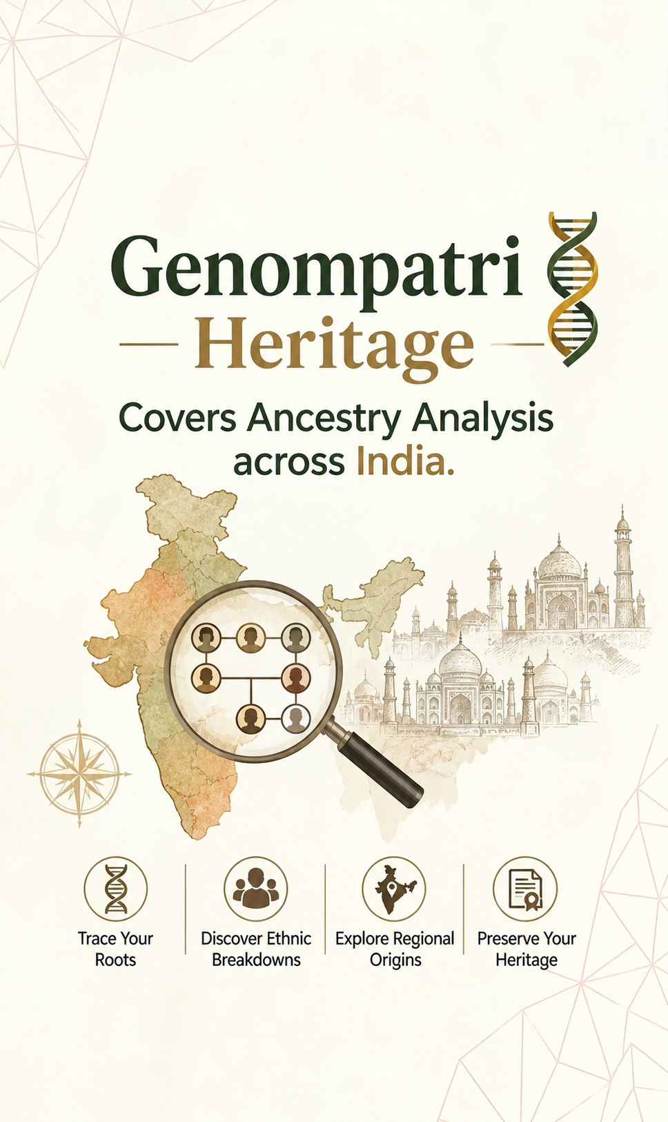Genomepatri Heritage Now Covers All of India