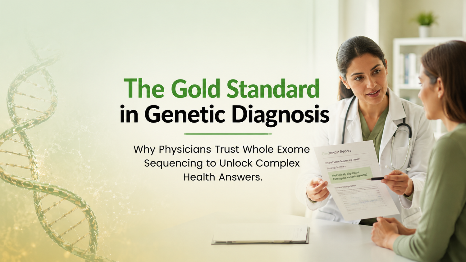 Why Doctors Choose Exome Sequencing for Genetic Diagnosis
