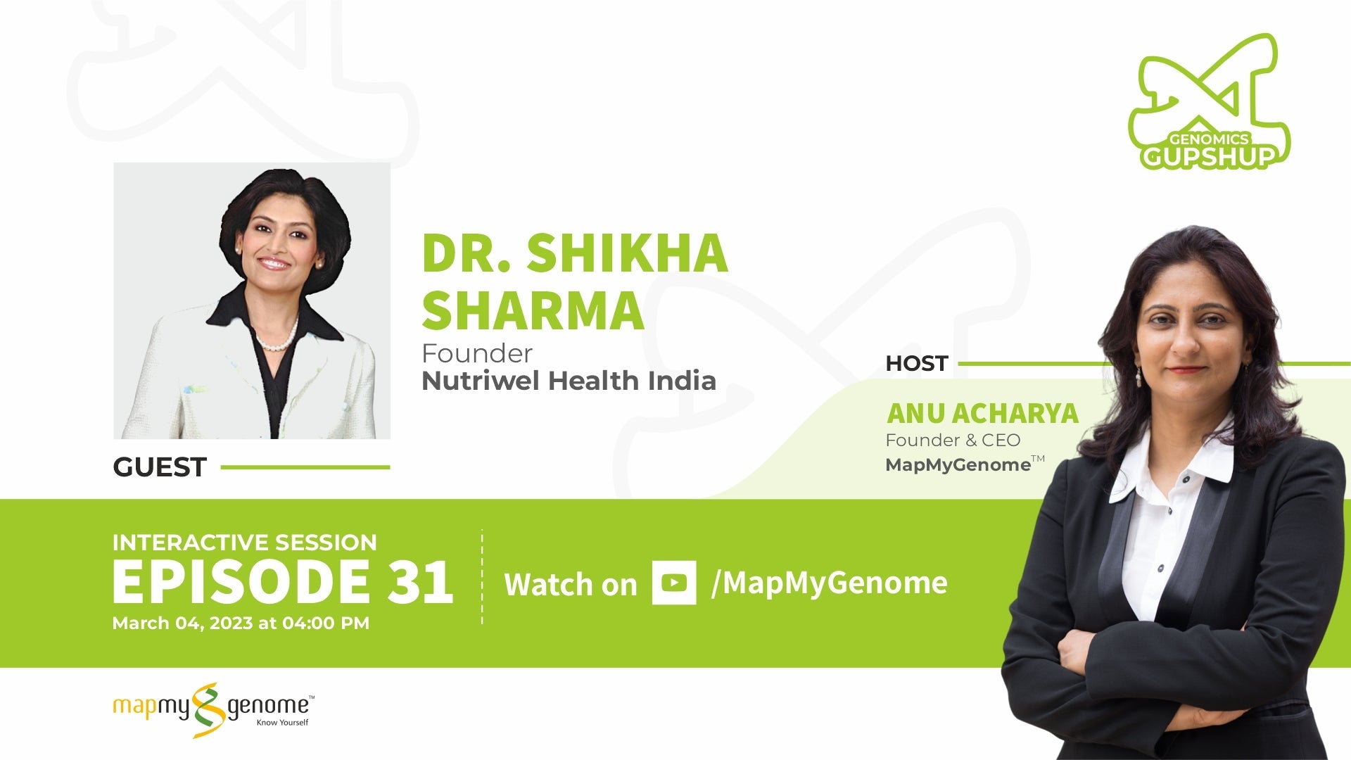 The Power of Genetics in Nutrition: Insights from Dr. Shikha Sharma Mapmygenome