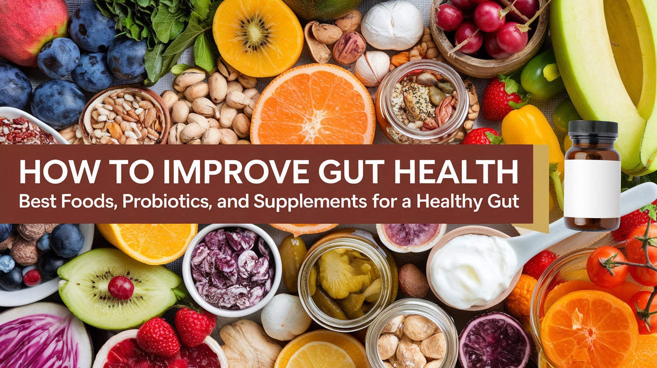 How to Improve Gut Health - Best Foods, Probiotics, and Supplements for a Healthy Gut