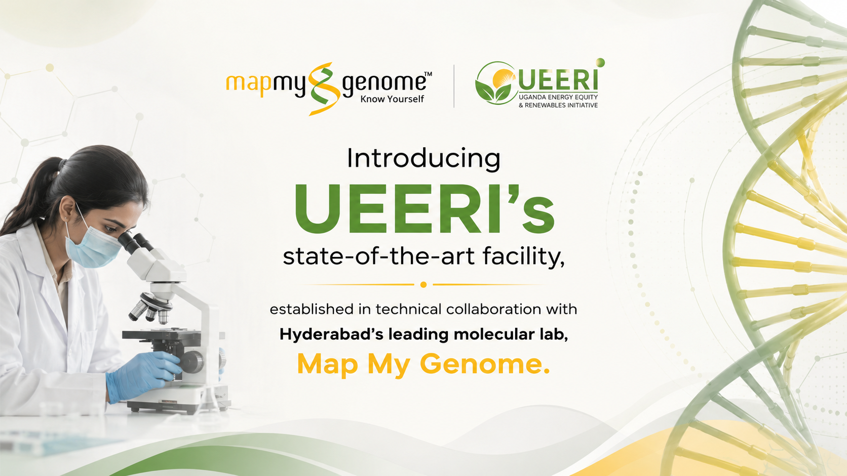 UEERI Partners with Map My Genome to Bring Advanced Genetic Testing to Koch