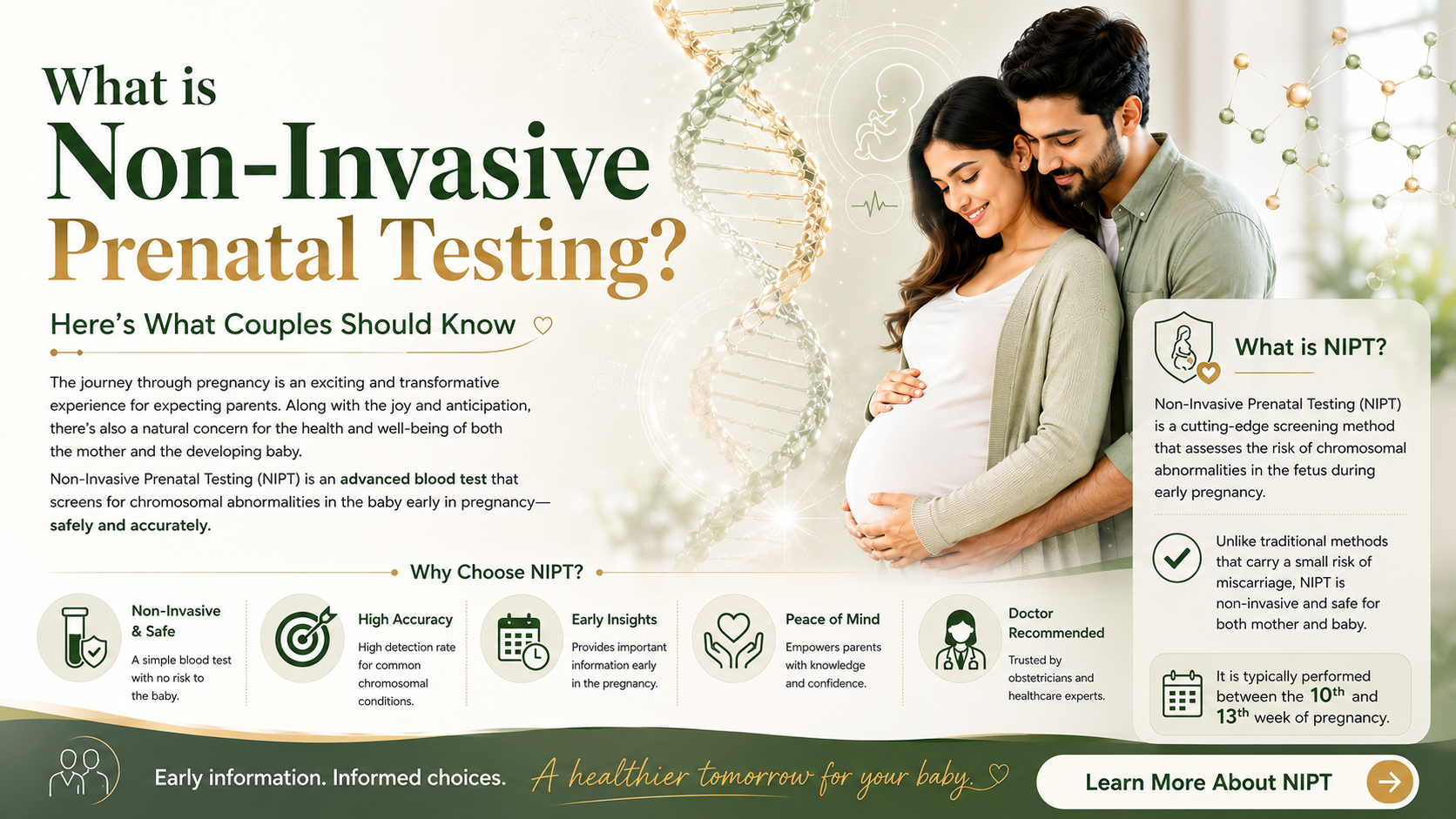 What is Non-Invasive Prenatal Testing? Here’s What Couples Should Know