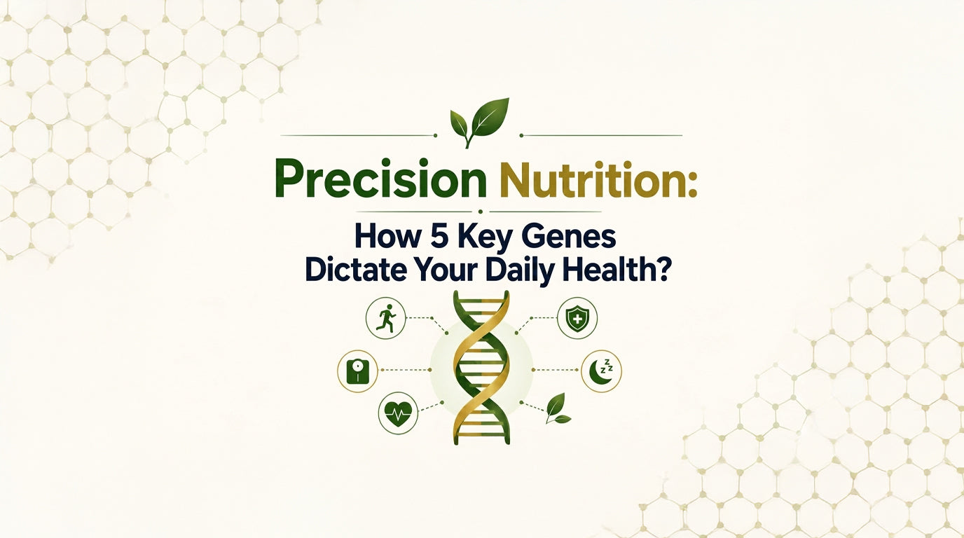 How 5 Key Genes Dictate Your Daily Health?