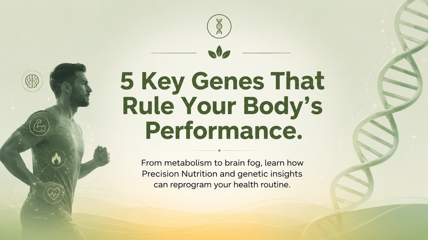 How 5 Key Genes Dictate Your Daily Health?