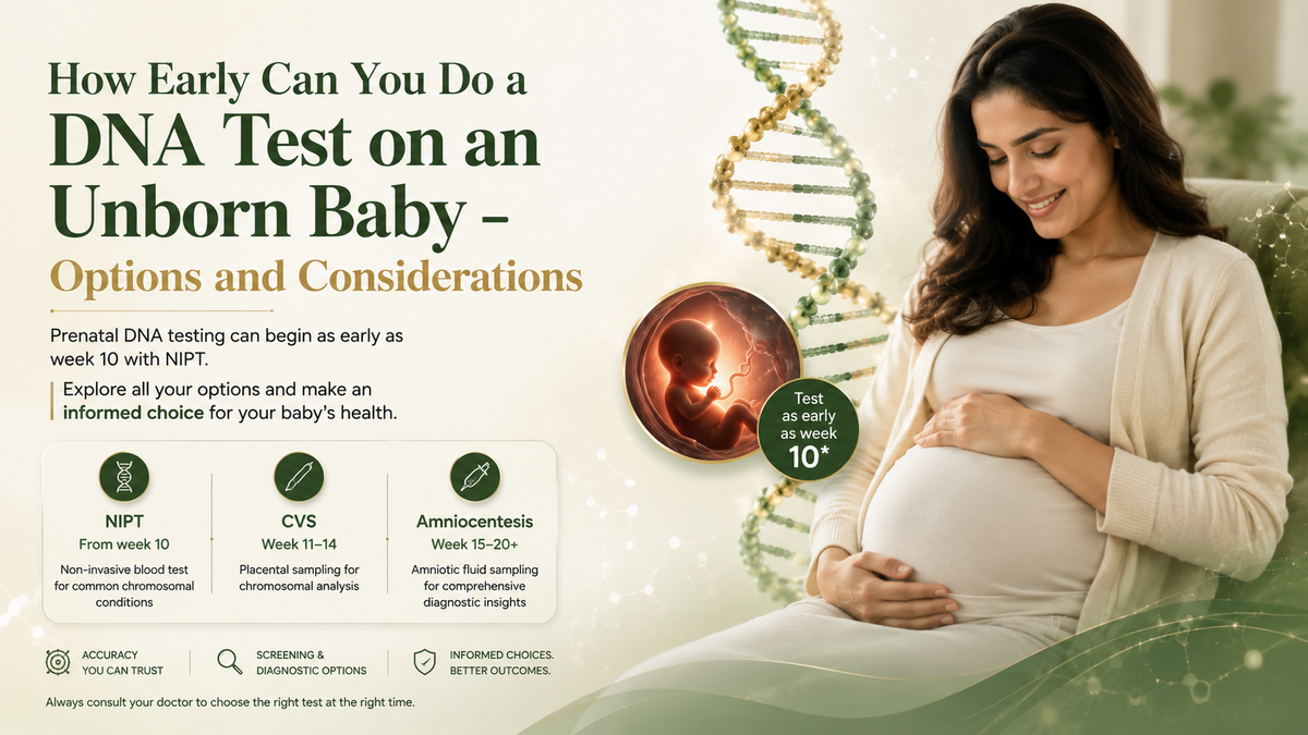 How Early Can You Do a DNA Test on an Unborn Baby? Options ...