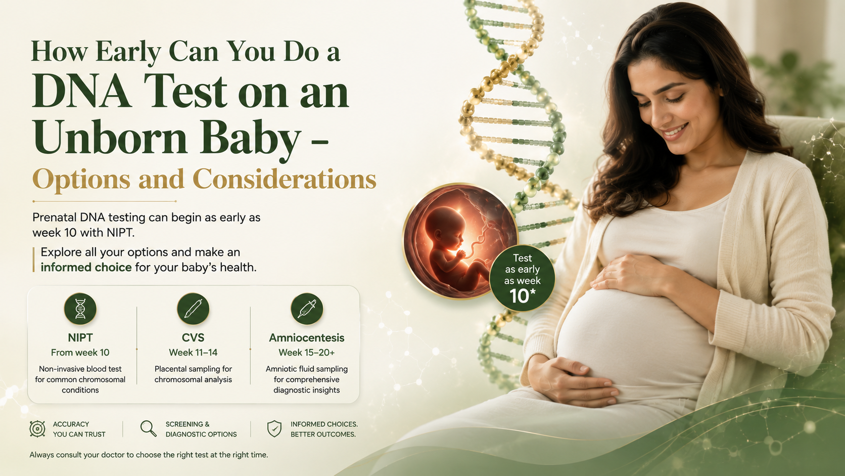 Prenatal DNA testing options and insights