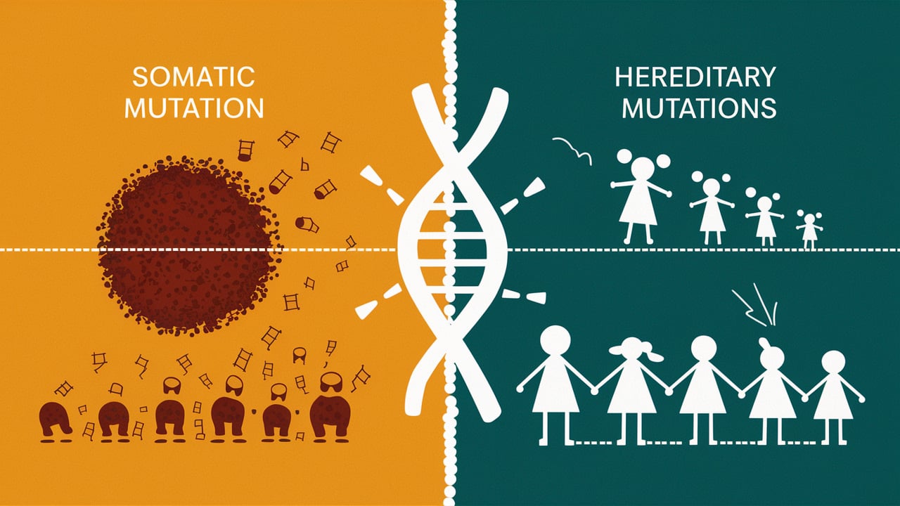 Somatic vs. Hereditary Mutations