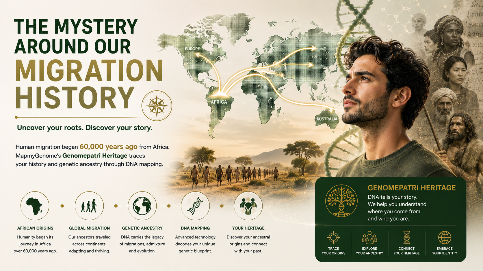 The mystery around our migration history