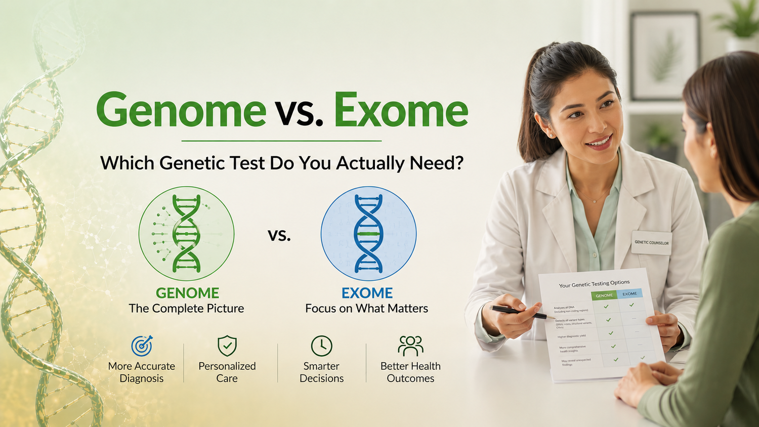 Whole Genome vs. Whole Exome Sequencing: Which One Should You Choose?