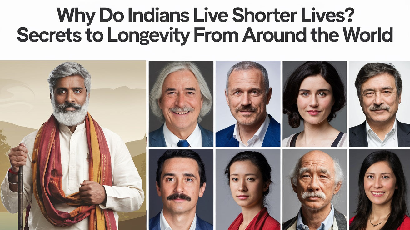 Why Do Indians Live Shorter Lives? Secrets to Longevity from Around the World