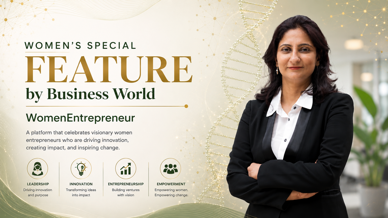 Women's special ‪‎feature‬ by Business World ‪WomenEntrepreneur‬ Anu Acharya
