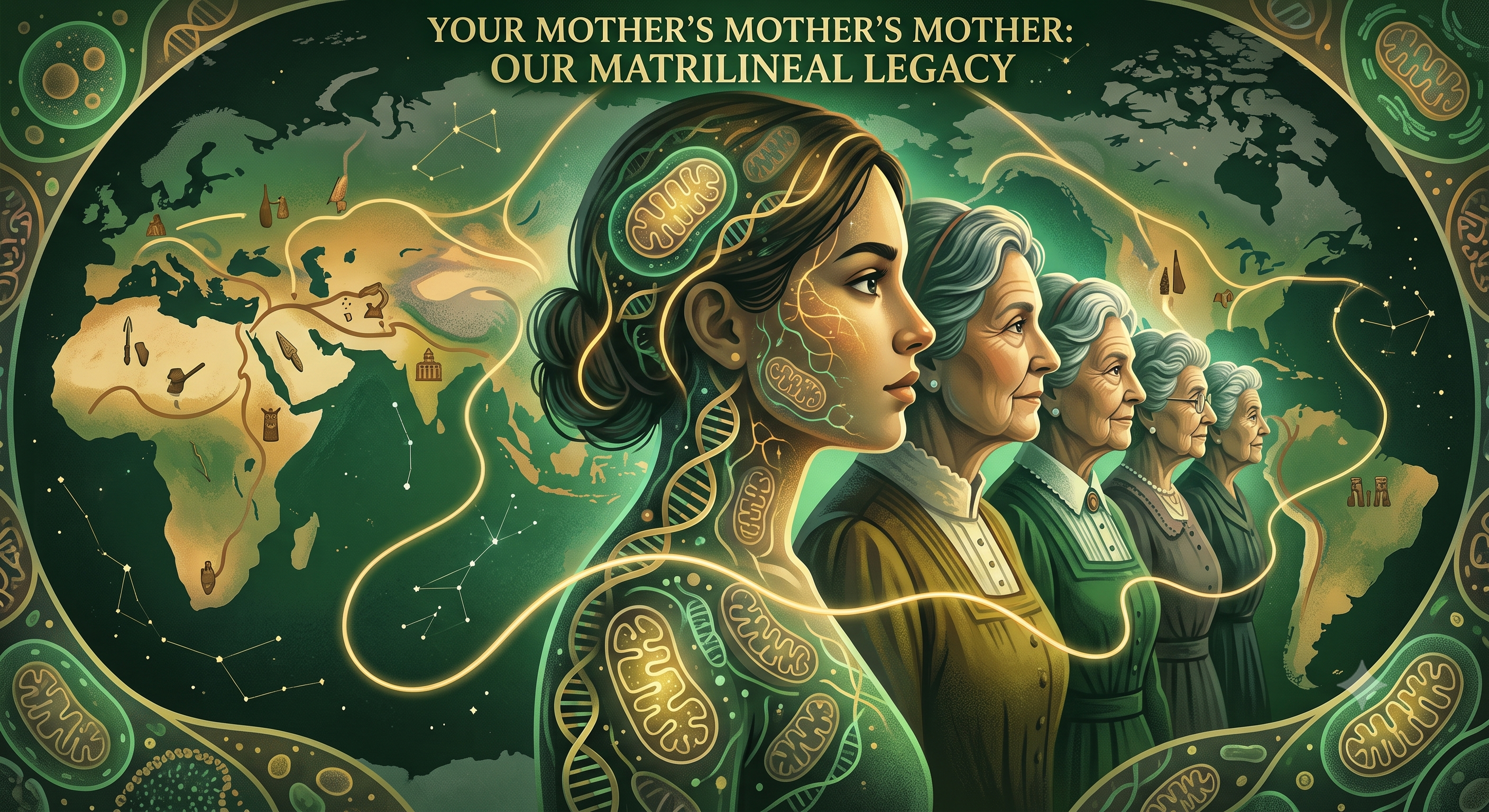 Your Mother's Mother's Mother: What Your Mitochondrial DNA Reveals About Where You Came From