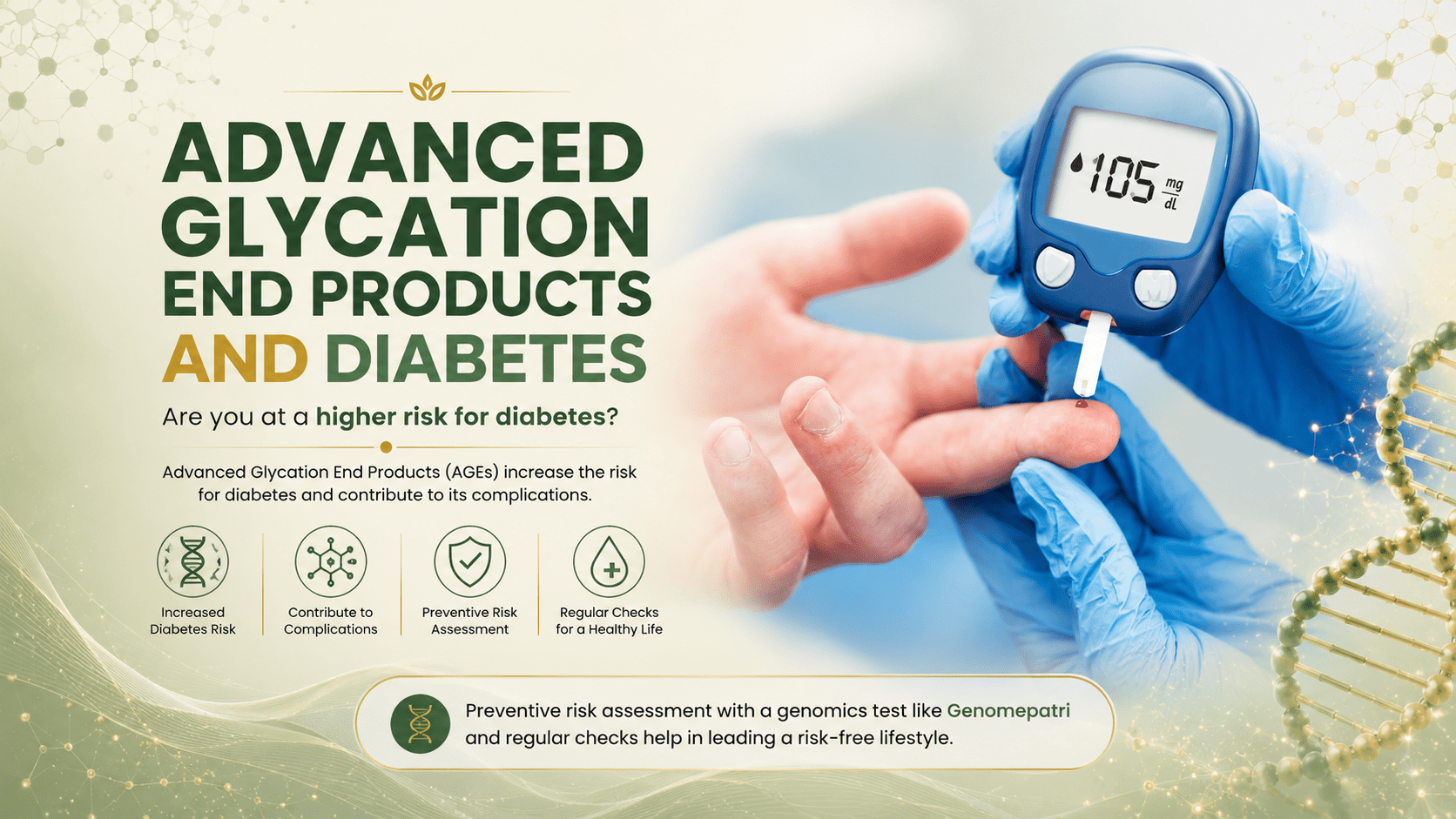 Advanced Glycation End Products and Diabetes - Mapmygenome