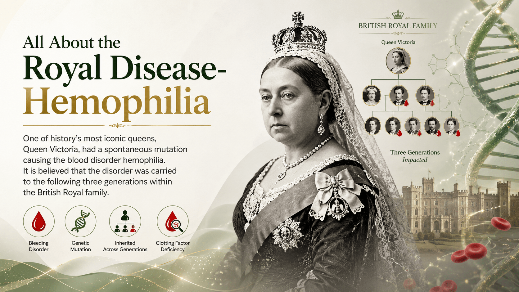 All About the Royal Disease- Hemophilia - Mapmygenome