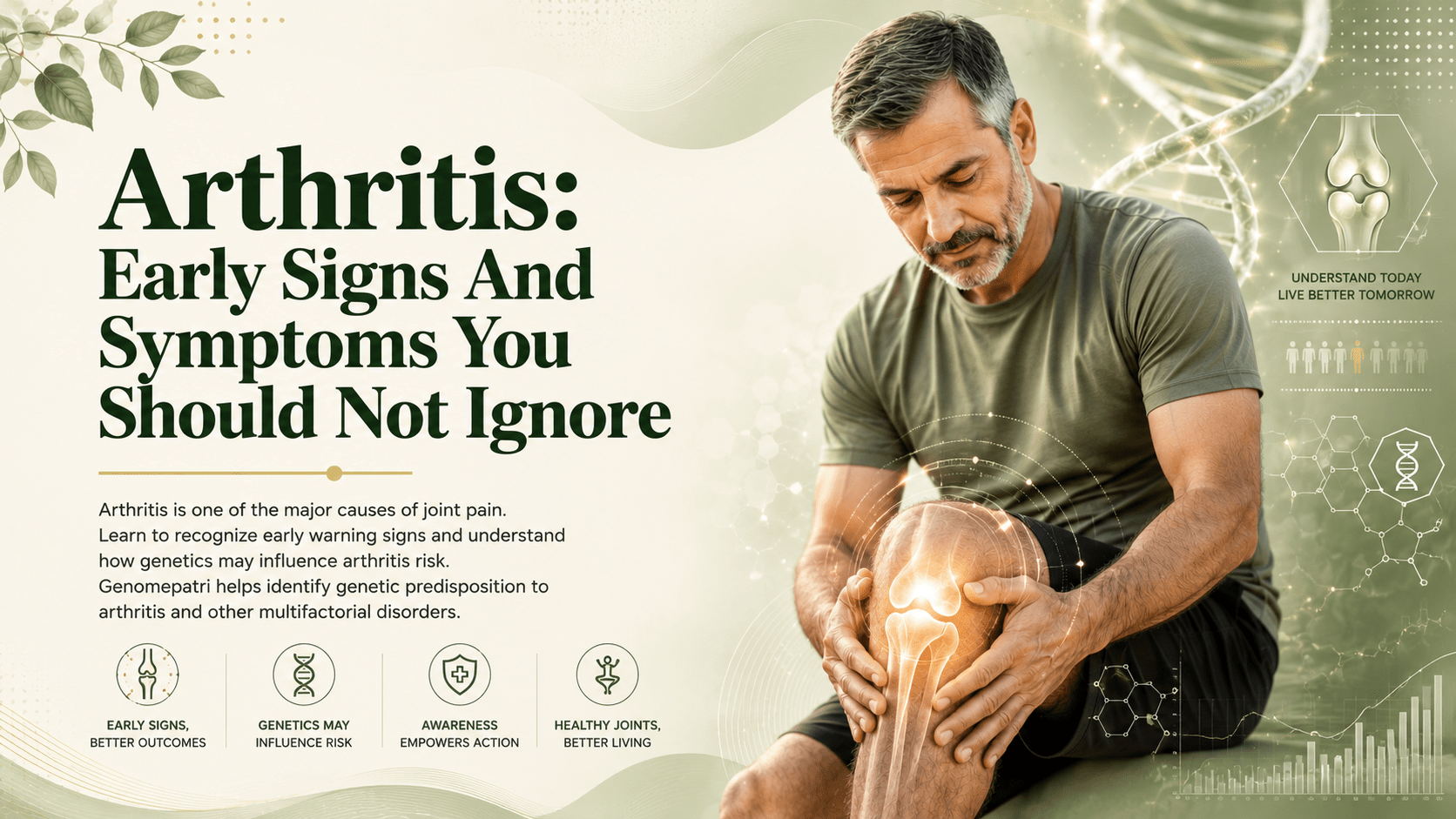 Arthritis: Early Signs And Symptoms You Should Not Ignore - Mapmygenome