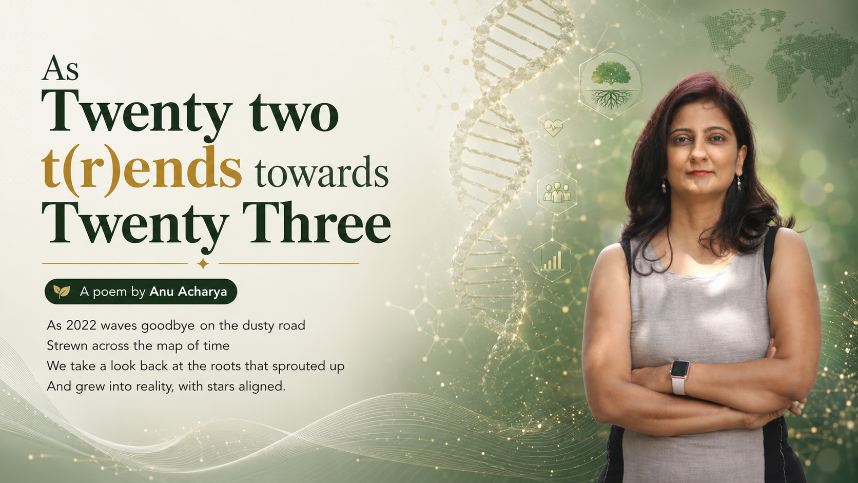 As Twenty two t(r)ends towards Twenty Three