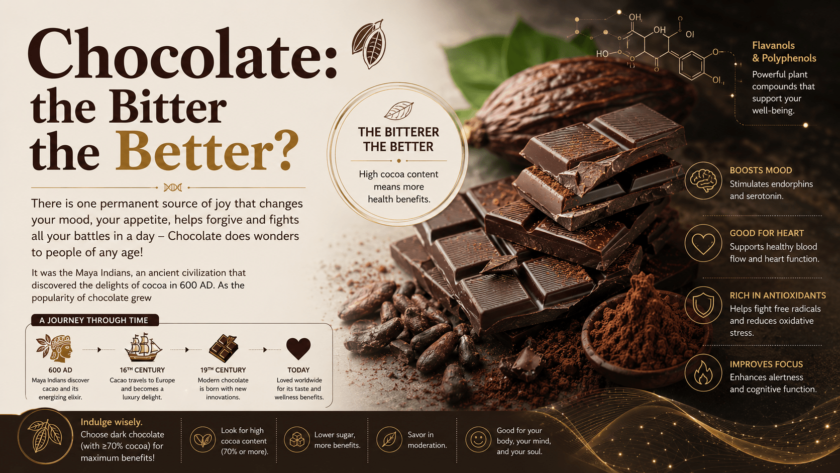 Chocolate: the Bitter the Better? - Mapmygenome