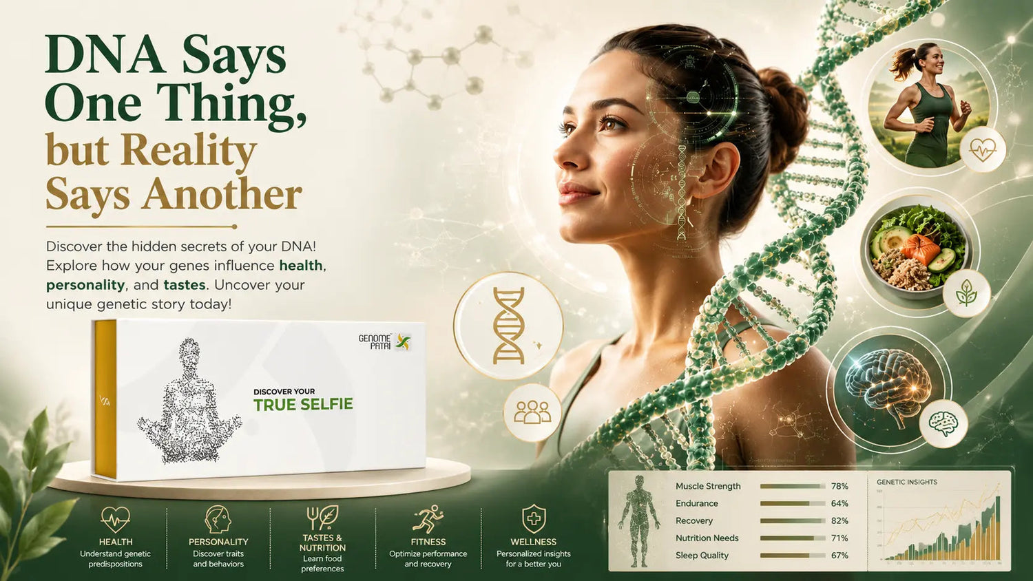 DNA Says One Thing, but Reality Says Another - Mapmygenome