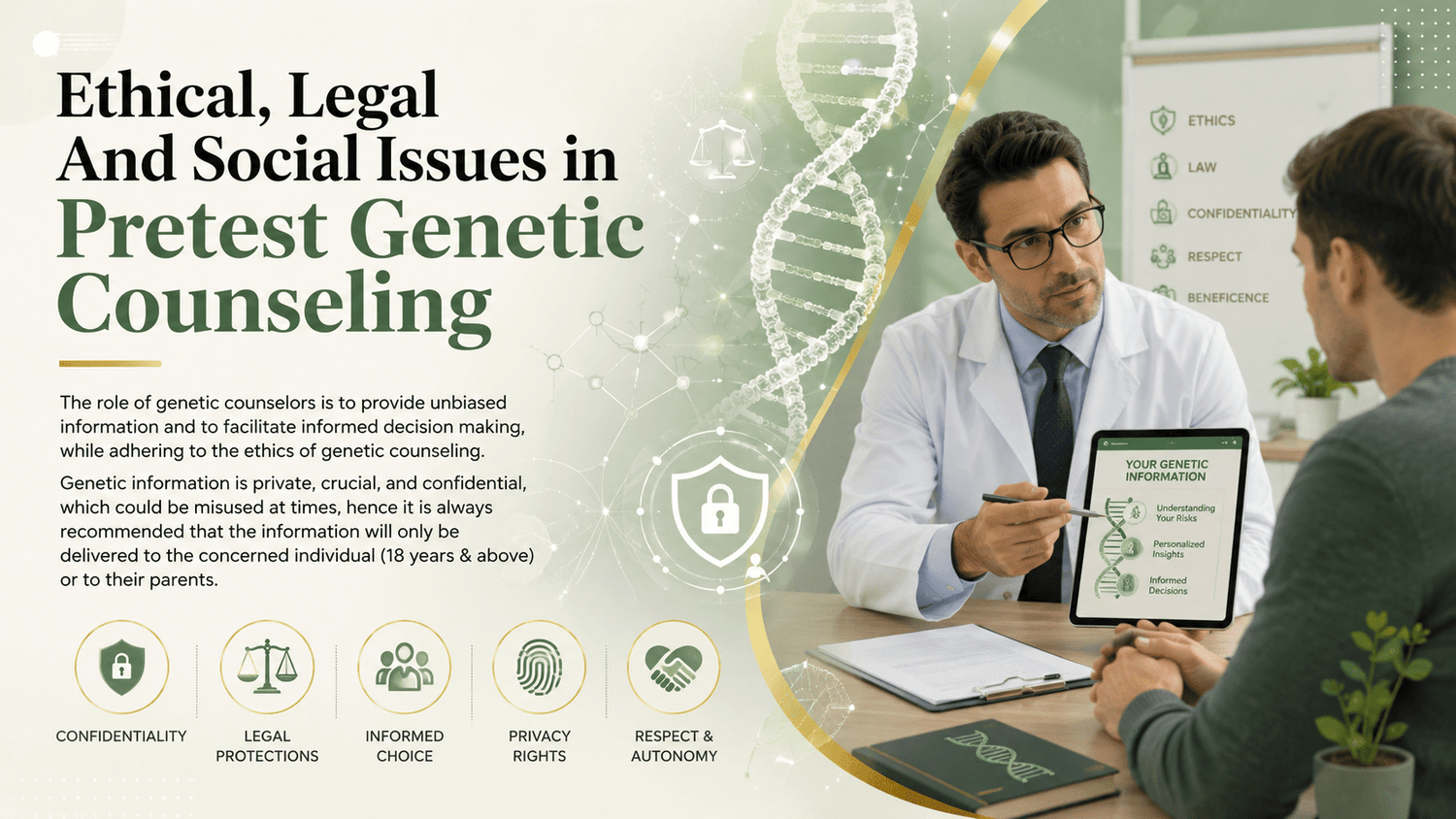 Ethical, Legal And Social Issuses in Pretest Genetic Counseling - Mapmygenome