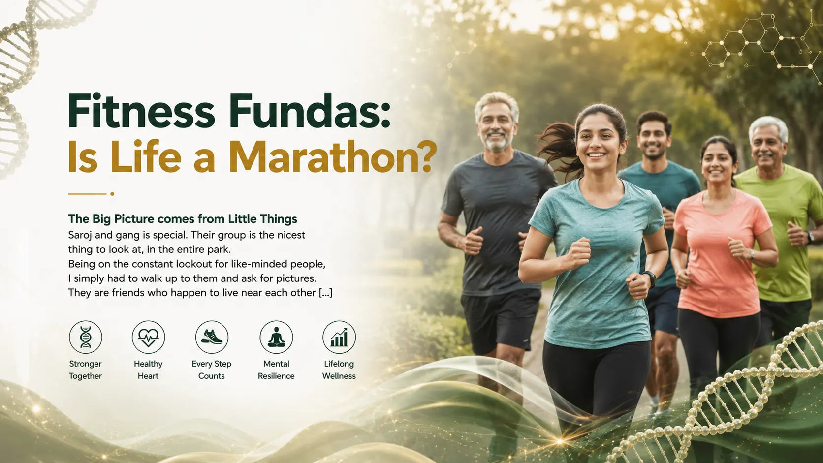 Fitness Fundas: Is Life a Marathon? - Mapmygenome
