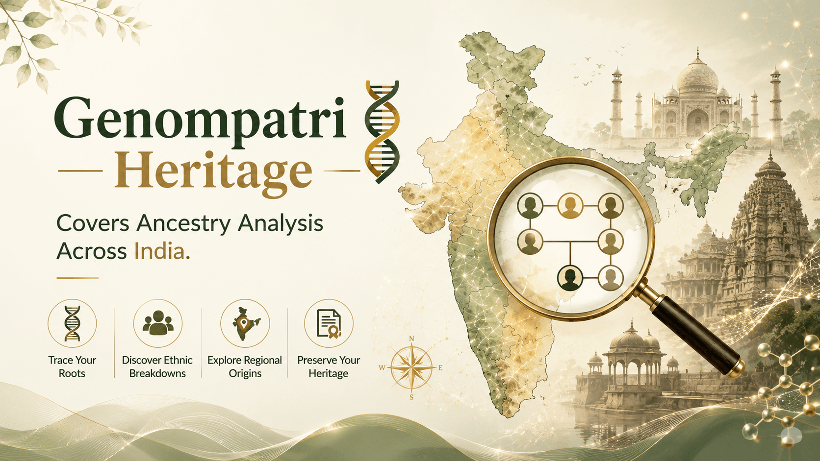 Genomepatri Heritage Now Covers All of India - Mapmygenome