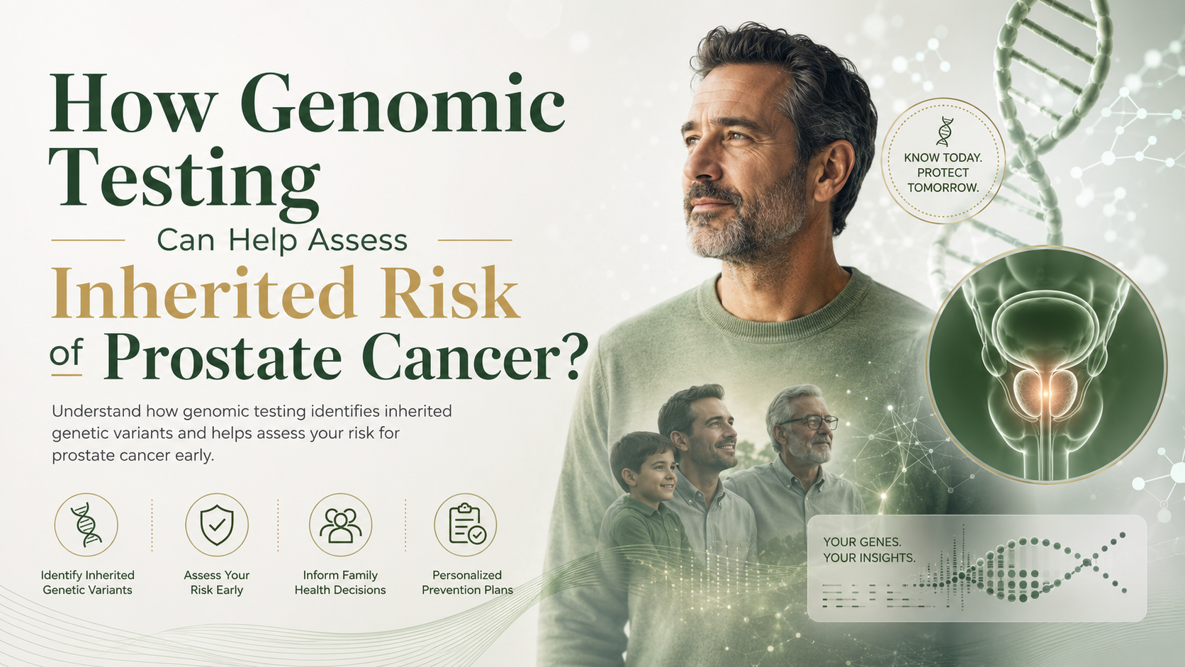 How Genomic Testing Can Help Assess Inherited Risk of Prostate Cancer
