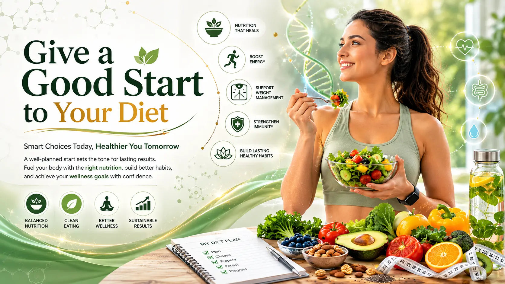 Give a Good Start to Your Diet - Mapmygenome