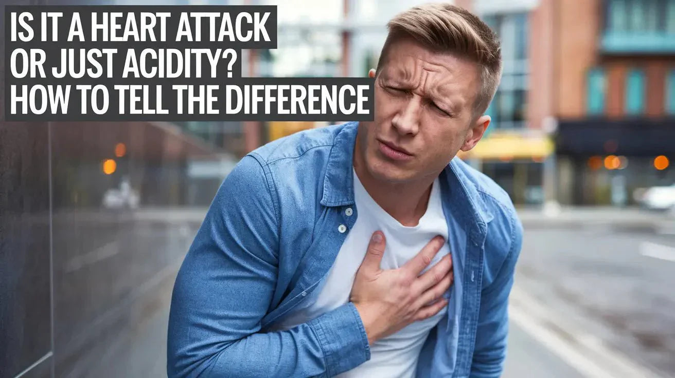 Is It a Heart Attack or Just Acidity? How to Tell the Difference ...