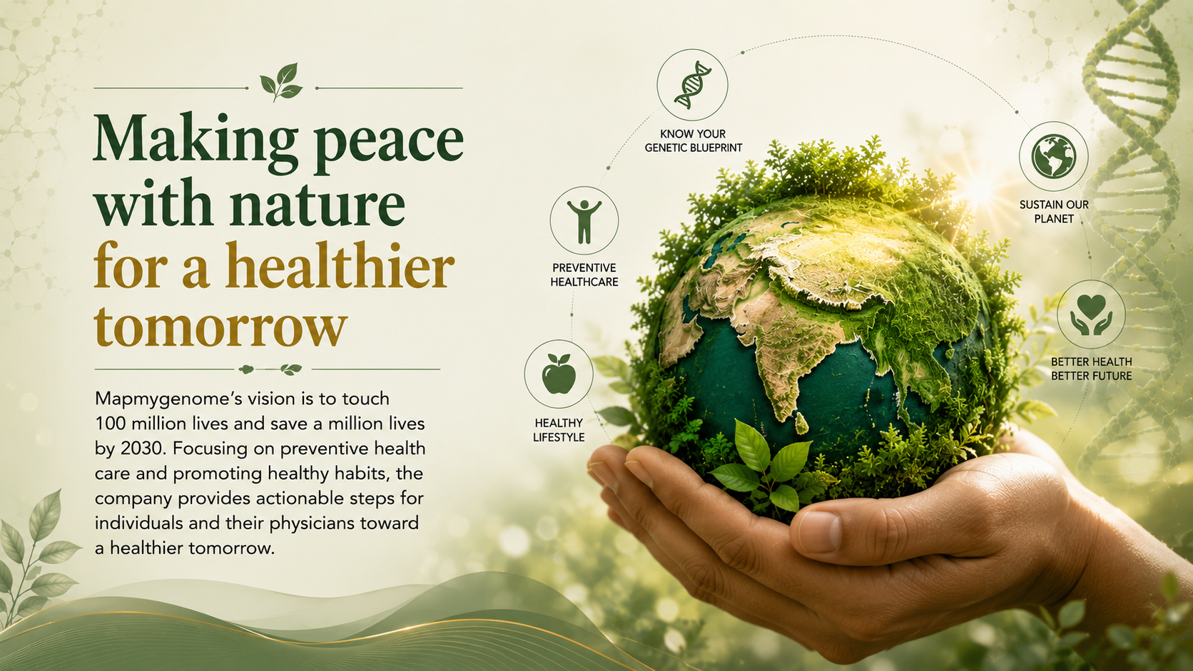 Making peace with nature for a healthier tomorrow