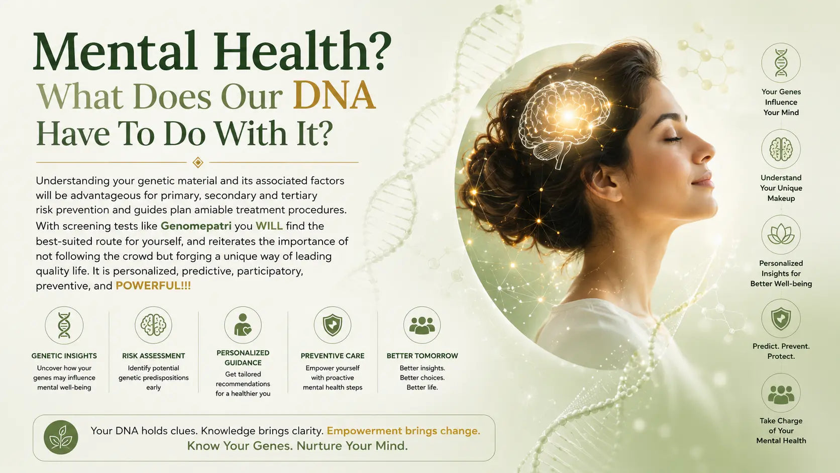 Mental Health? What Does Our DNA Have To Do With It? - Mapmygenome