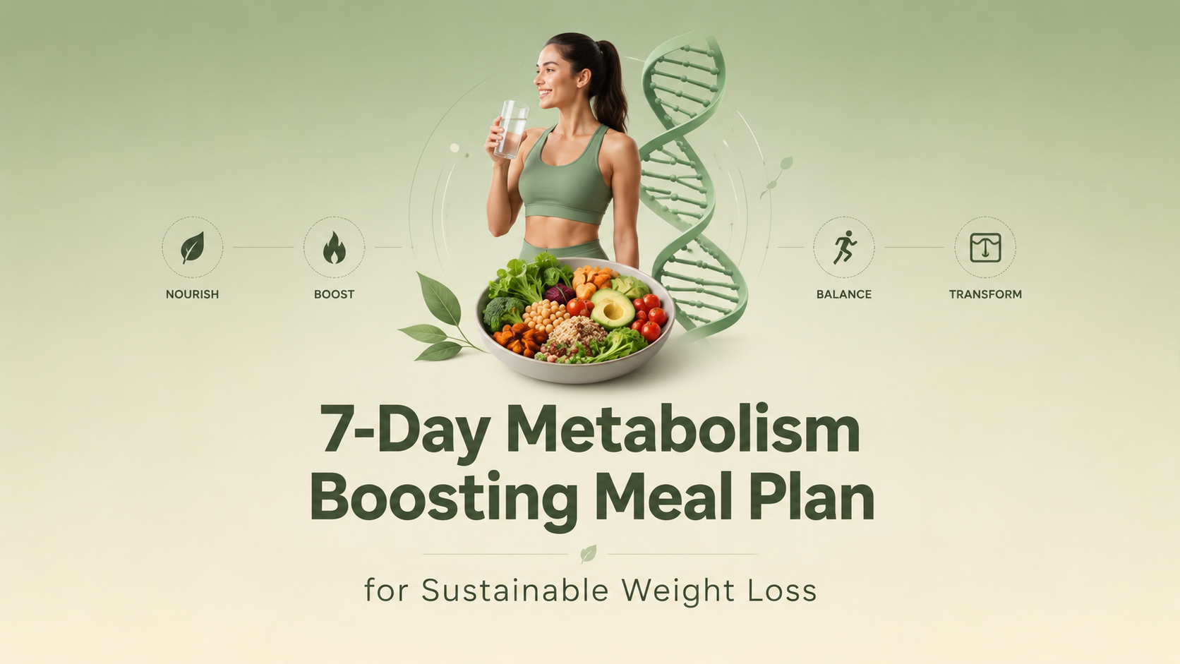 7-Day Metabolism Boosting Meal Plan for Sustainable Weight Loss