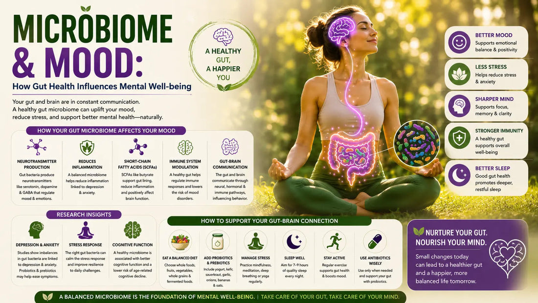 Microbiome & Mood: How Gut Health Influences Your Mental Well-being ...