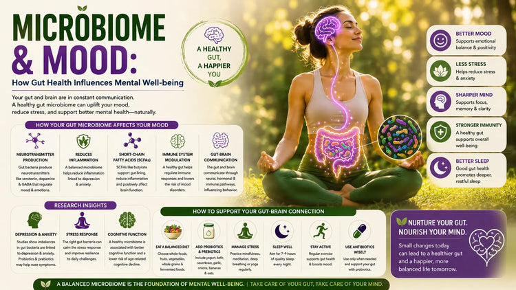 Microbiome & Mood: How Gut Health Influences Your Mental Well-being ...