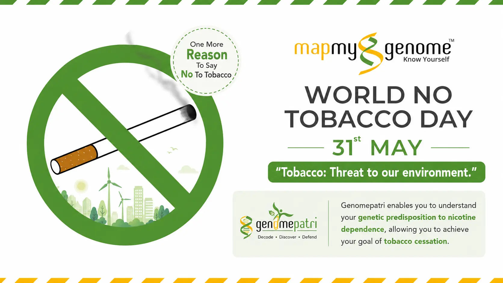 One More Reason To Say No To Tobacco - Mapmygenome